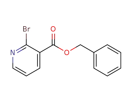 Molecular Structure of 1107646-58-1 (benzyl 2-bromonicotinate)