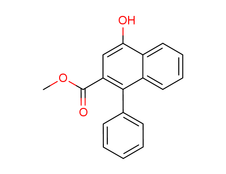 2-Naphthalenecarboxylic acid, 4-hydroxy-1-phenyl-, methyl ester