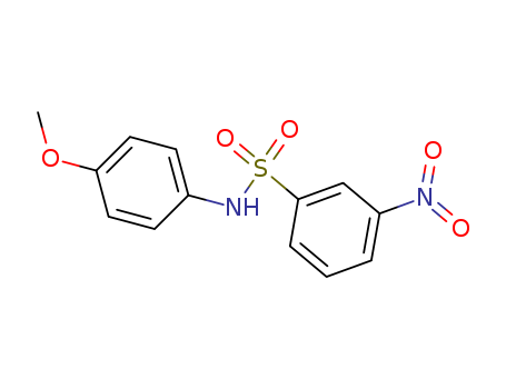 Benzenesulfonamide, N-(4-methoxyphenyl)-3-nitro-