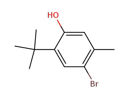 4-Bromo-2-tert-butyl-5-methyl-phenol