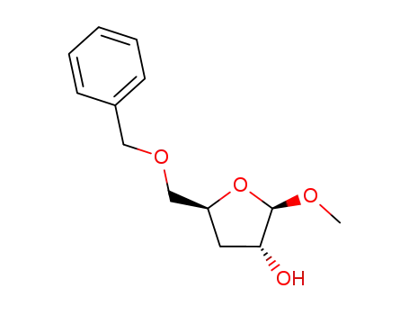 methyl 5-O-benzyl-3-deoxy-β-D-ribofuranoside