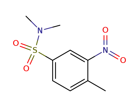 Benzenesulfonamide, N,N,4-trimethyl-3-nitro-