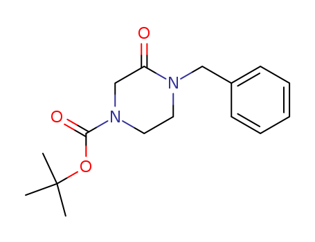 4-BENZYL-3-OXOPIPERAZINE-1-CARBOXYLIC ACID TERT-BUTYL ESTER