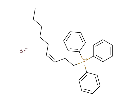 Molecular Structure of 85924-42-1 ([(3Z)-3-nonen-1-yl]triphenylphosphonium bromide)