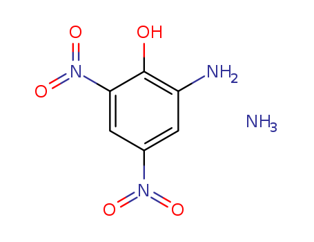 Phenol,2-amino-4,6-dinitro-, monoammonium salt (8CI,9CI)