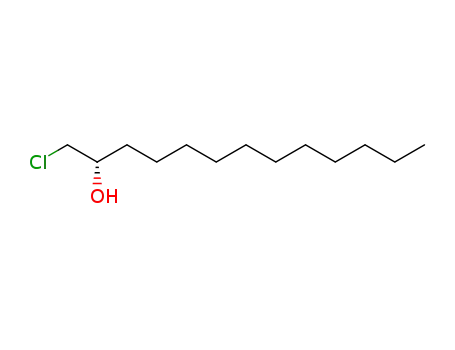 Molecular Structure of 213824-62-5 ((S)-1-chloro-2-tridecanol)