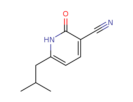 3-Pyridinecarbonitrile, 1,2-dihydro-6-(2-methylpropyl)-2-oxo-