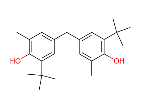 Molecular Structure of 96-65-1 (4,4'-METHYLENEBIS(2-TERT-BUTYL-6-METHYLPHENOL))