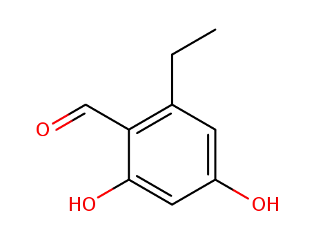 Molecular Structure of 39503-15-6 (Benzaldehyde, 2-ethyl-4,6-dihydroxy-)