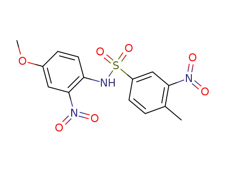 2-nitro-toluene-4-sulfonic acid-(4-methoxy-2-nitro-anilide)