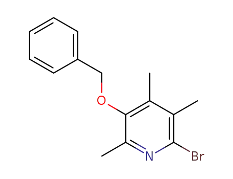 Molecular Structure of 1444336-77-9 (3-(benzyloxy)-6-bromo-2,4,5-trimethylpyridine)