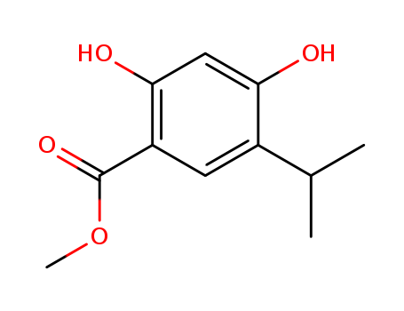 Methyl 2,4-dihydroxy-5-isopropylbenzoate