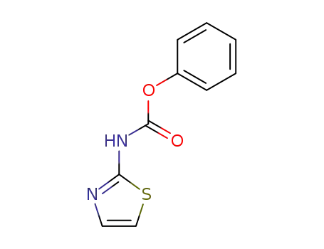 Molecular Structure of 39142-40-0 (PHENYL 1,3-THIAZOL-2-YLCARBAMATE)