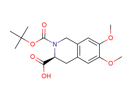 2,3(1H)-Isoquinolinedicarboxylic acid, 3,4-dihydro-6,7-dimethoxy-,
2-(1,1-dimethylethyl) ester, (3S)-