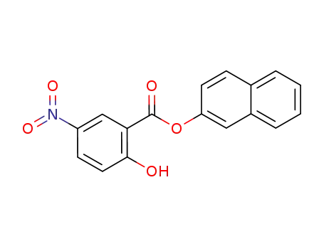 2-hydroxy-5-nitro-benzoic acid-[2]naphthyl ester
