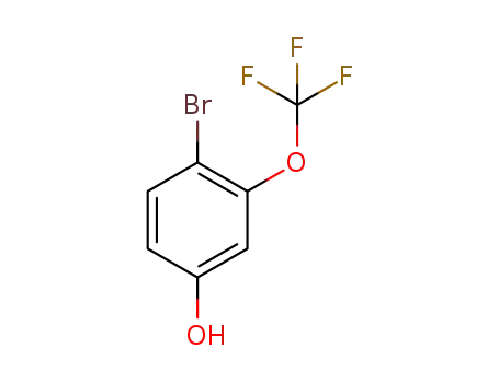 Molecular Structure of 886499-93-0 (4-BROMO-3-(TRIFLUOROMETHOXY)PHENOL)