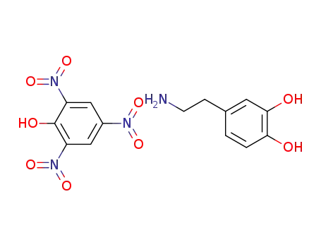 Molecular Structure of 75802-61-8 (dopamine picrate)