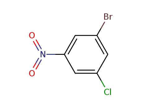 Molecular Structure of 219817-43-3 (1-BROMO-3-CHLORO-5-NITROBENZENE)