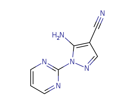 5-Amino-1-(pyrimidin-2-yl)-1H-pyrazole-4-carbonitrile