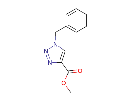 Molecular Structure of 76003-76-4 (1-BENZYL-1H-[1,2,3]TRIAZOLE-4-CARBOXYLIC ACID)