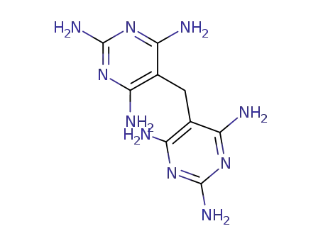 Molecular Structure of 79988-70-8 (5,5-methylenebis-2,4,6-triaminopyrimidine)
