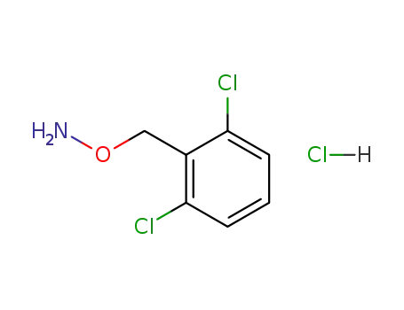Molecular Structure of 1885-52-5 (Hydroxylamine, O-[(2,6-dichlorophenyl)methyl]-, hydrochloride)