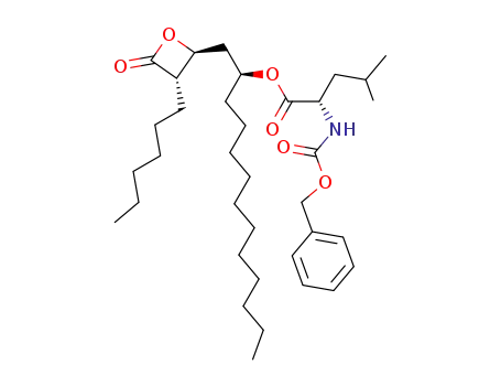 Molecular Structure of 108051-94-1 (N-Deformyl-N-benzyloxycarbonyl Orlistat)
