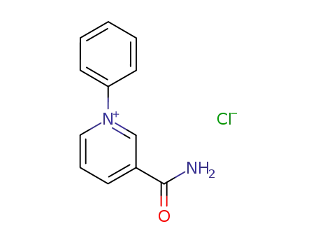 3-Carbamoyl-1-phenylpyridin-1-ium chloride