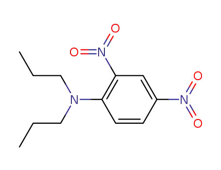 Molecular Structure of 54718-72-8 (Benzenamine, 2,4-dinitro-N,N-dipropyl-)