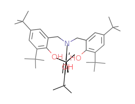 Molecular Structure of 350484-86-5 (Phenol, 2,2',2''-[nitrilotris(methylene)]tris[4,6-bis(1,1-dimethylethyl)-)