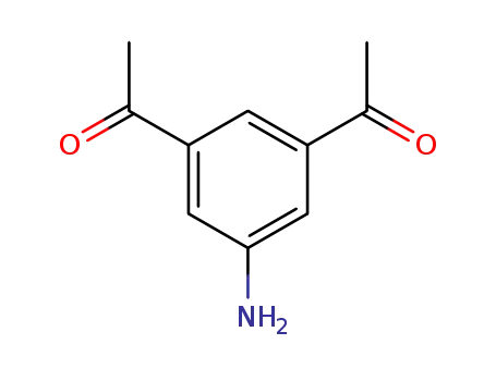 Molecular Structure of 87533-49-1 (Ethanone, 1,1'-(5-amino-1,3-phenylene)bis-)