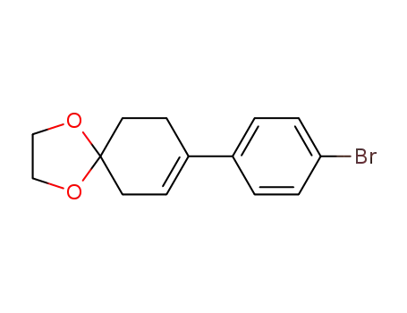 1,4-Dioxaspiro[4.5]dec-7-ene, 8-(4-bromophenyl)-