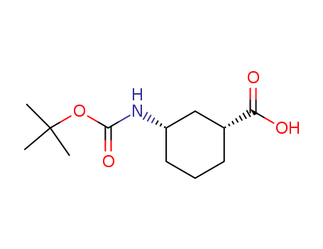 (1R,3S)-3-{[(tert-butoxy)carbonyl]amino}cyclohexane-1-carboxylic acid