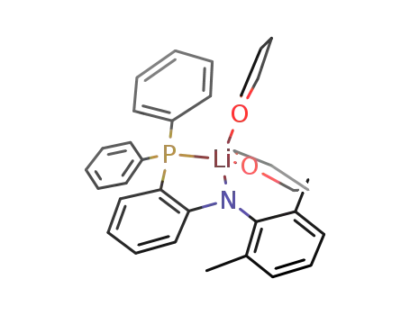 Molecular Structure of 678172-48-0 ([N-(2-diphenylphosphinophenyl)-2,6-dimethylanilide]Li(THF)2)