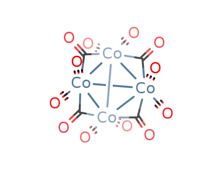 Molecular Structure of 15041-50-6 (tetracobaltdodecacarbonyl)