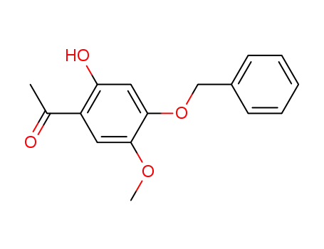 Ethanone, 1-[2-hydroxy-5-methoxy-4-(phenylmethoxy)phenyl]-
