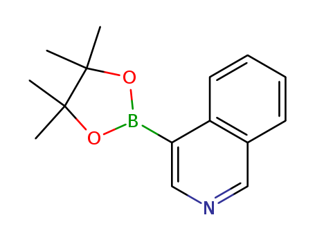 4-(4,4,5,5-TETRAMETHYL-1,3,2-DIOXABOROLAN-2-YL)ISOQUINOLINE 685103-98-4