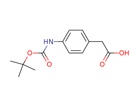 4-(N-BOCAMINO)PHENYLACETIC ACID
