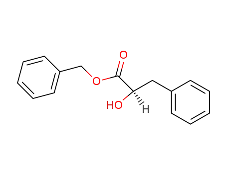 Molecular Structure of 7622-22-2 (BENZYL (R)-(+)-2-HYDROXY-3-PHENYLPROPIONATE)