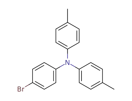 Molecular Structure of 58047-42-0 (4-Bromo-4',4''-dimethyltriphenylamine)