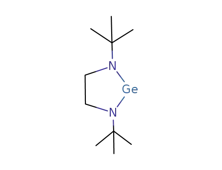 Molecular Structure of 143970-60-9 (1,3,2-Diazagermolidin-2-ylidene, 1,3-bis(1,1-dimethylethyl)-)