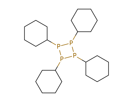 Tetraphosphetane,1,2,3,4-tetracyclohexyl-