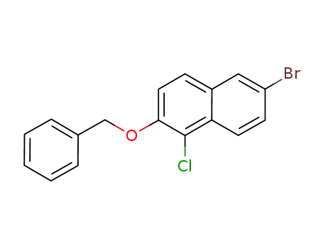 2-(benzyloxy)-6-bromo-1-chloronaphthalene