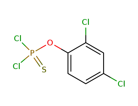 Molecular Structure of 38176-72-6 (dichlorothiophosphoric acid <i>O</i>-(2,4-dichloro-phenyl ester))