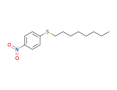 Molecular Structure of 92323-58-5 (Benzene, 1-nitro-4-(octylthio)-)