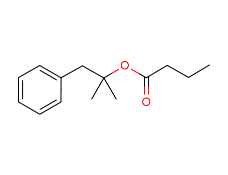 Benzyldimethylcarbinyl butyrate.