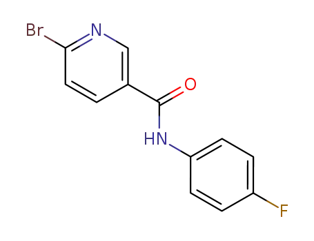 6-bromo-N-(4-fluoro-phenyl)-nicotinamide