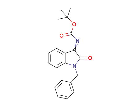 Molecular Structure of 1373942-84-7 (tert-butyl (1-benzyl-2-oxoindolin-3-ylidene)carbamate)