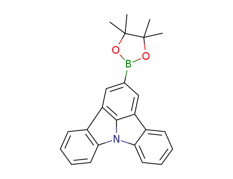 2-(4,4,5,5-tetramethyl-1,3,2-dioxaborolan-2-yl)indolo[3,2,1-jk]-carbazole