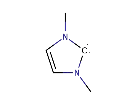 Molecular Structure of 52356-52-2 (2H-Imidazol-2-ylidene, 1,3-dihydro-1,3-dimethyl-)